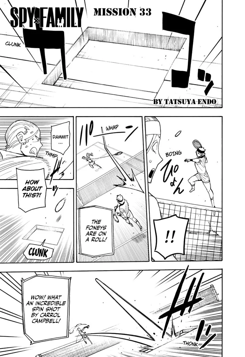 Spy X Family chapter 33 page 1