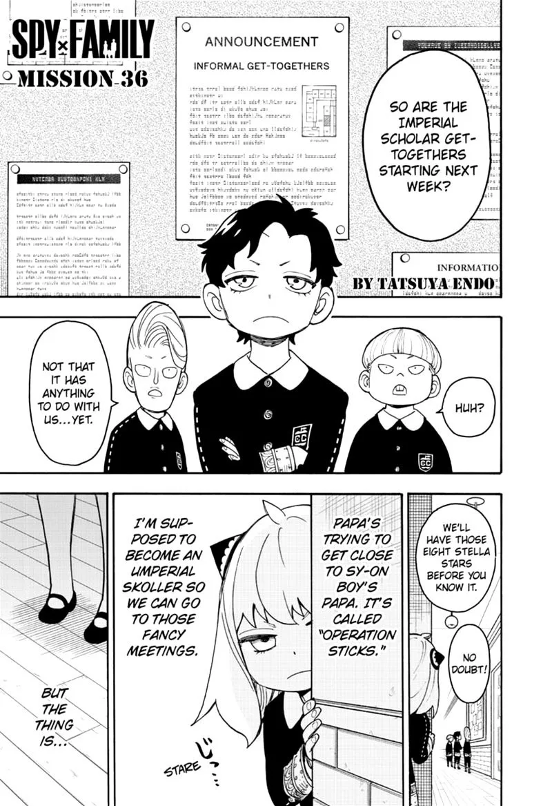 Spy X Family chapter 36 page 1