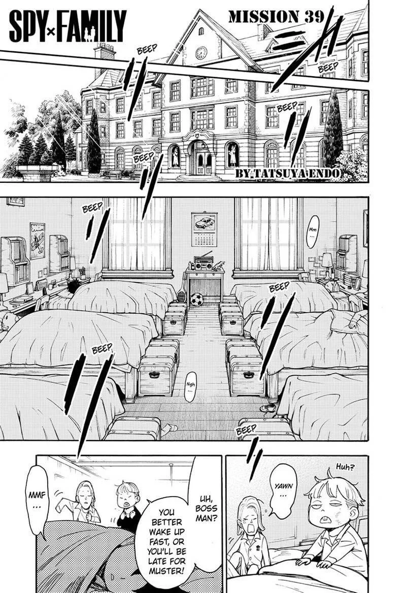 Spy X Family chapter 39 page 1