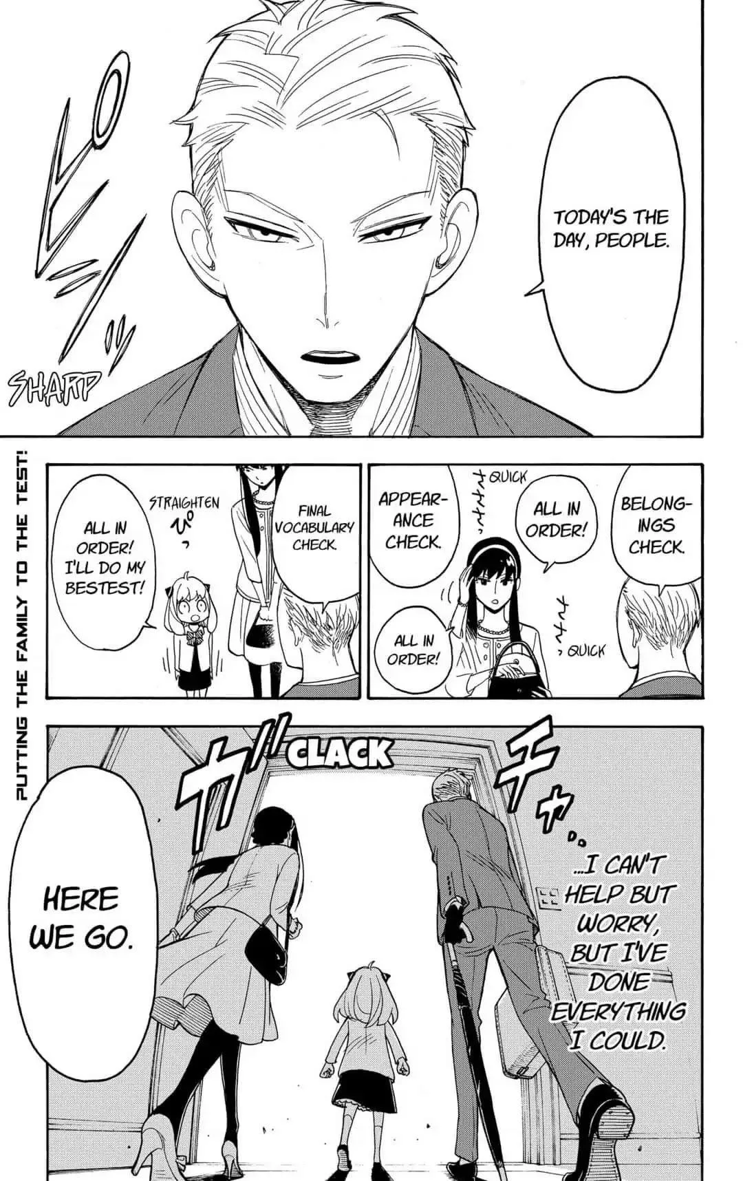 Spy X Family chapter 4 page 1