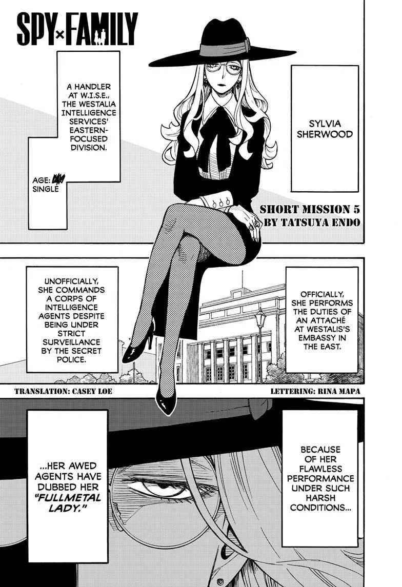 Spy X Family chapter 40.5 page 1