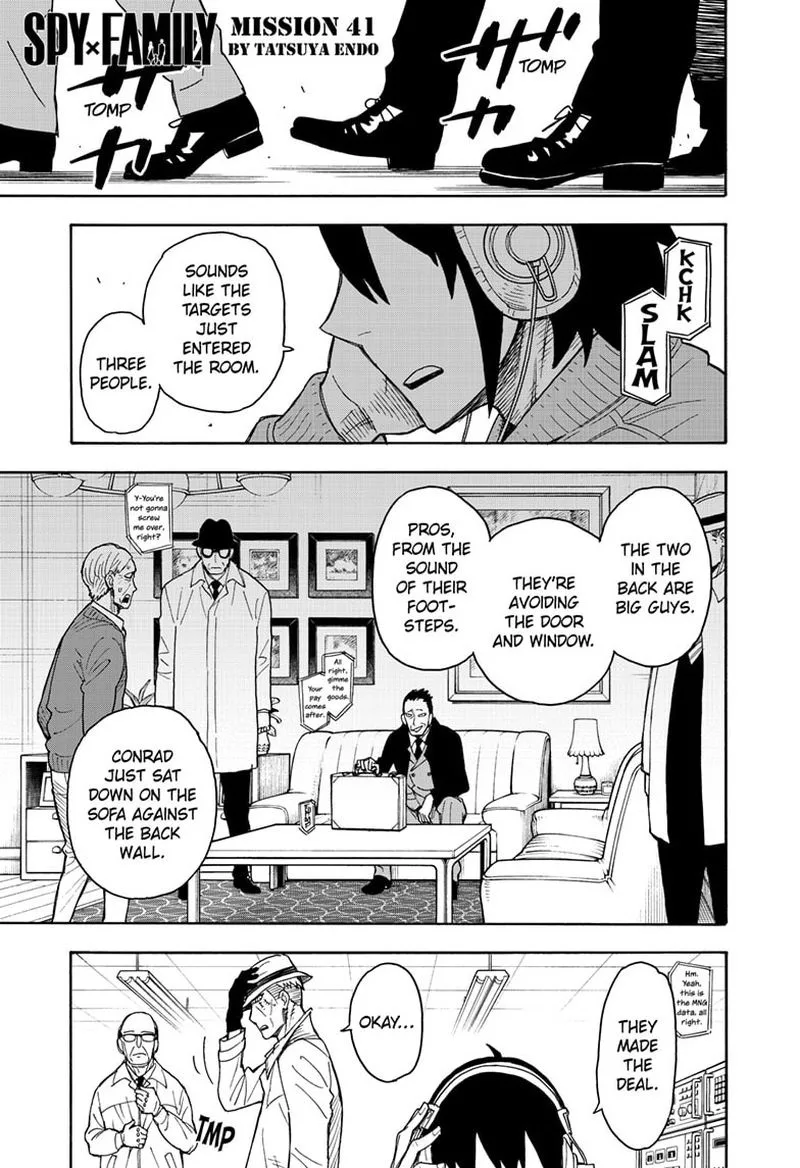 Spy X Family chapter 41 page 1