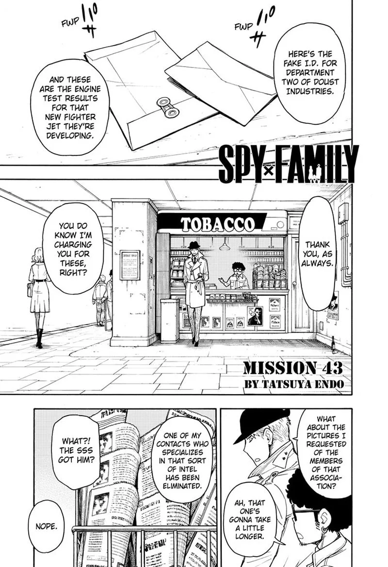 Spy X Family chapter 43 page 1