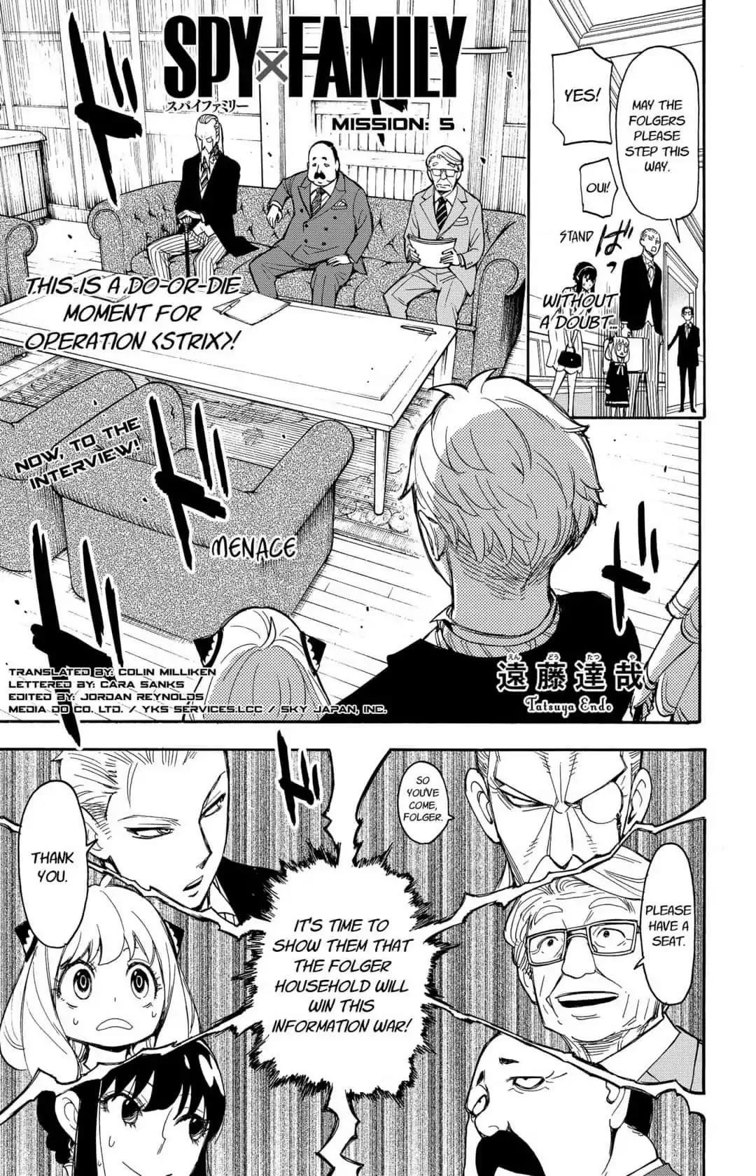 Spy X Family chapter 5 page 3