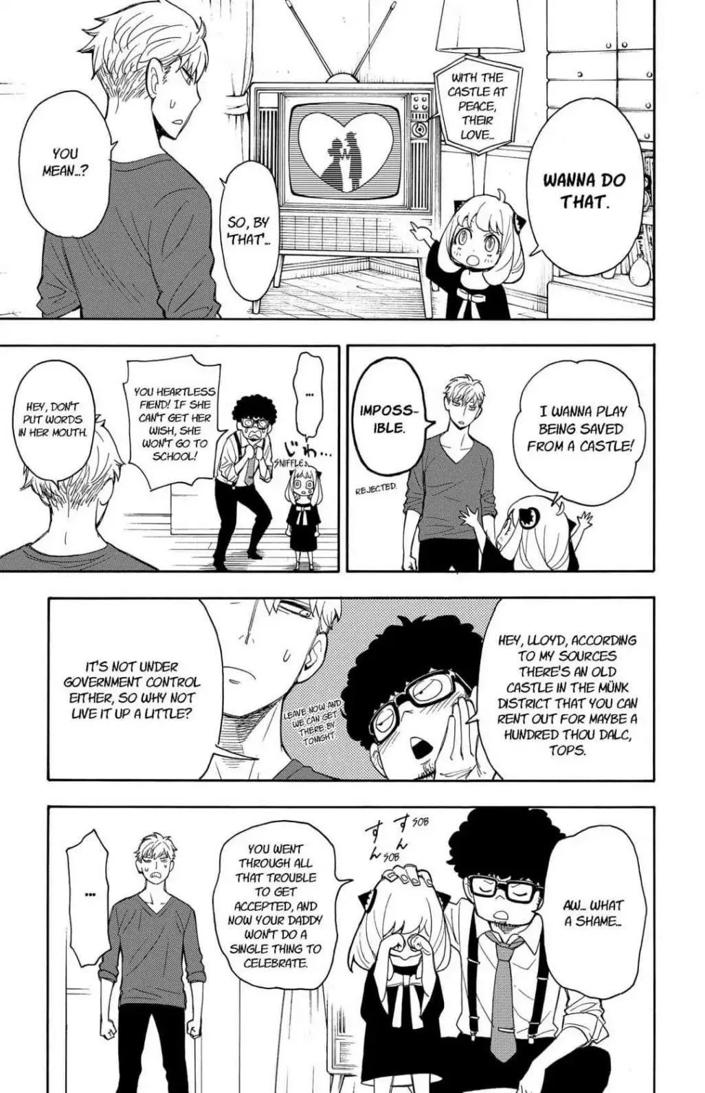 Spy X Family chapter 6 page 17