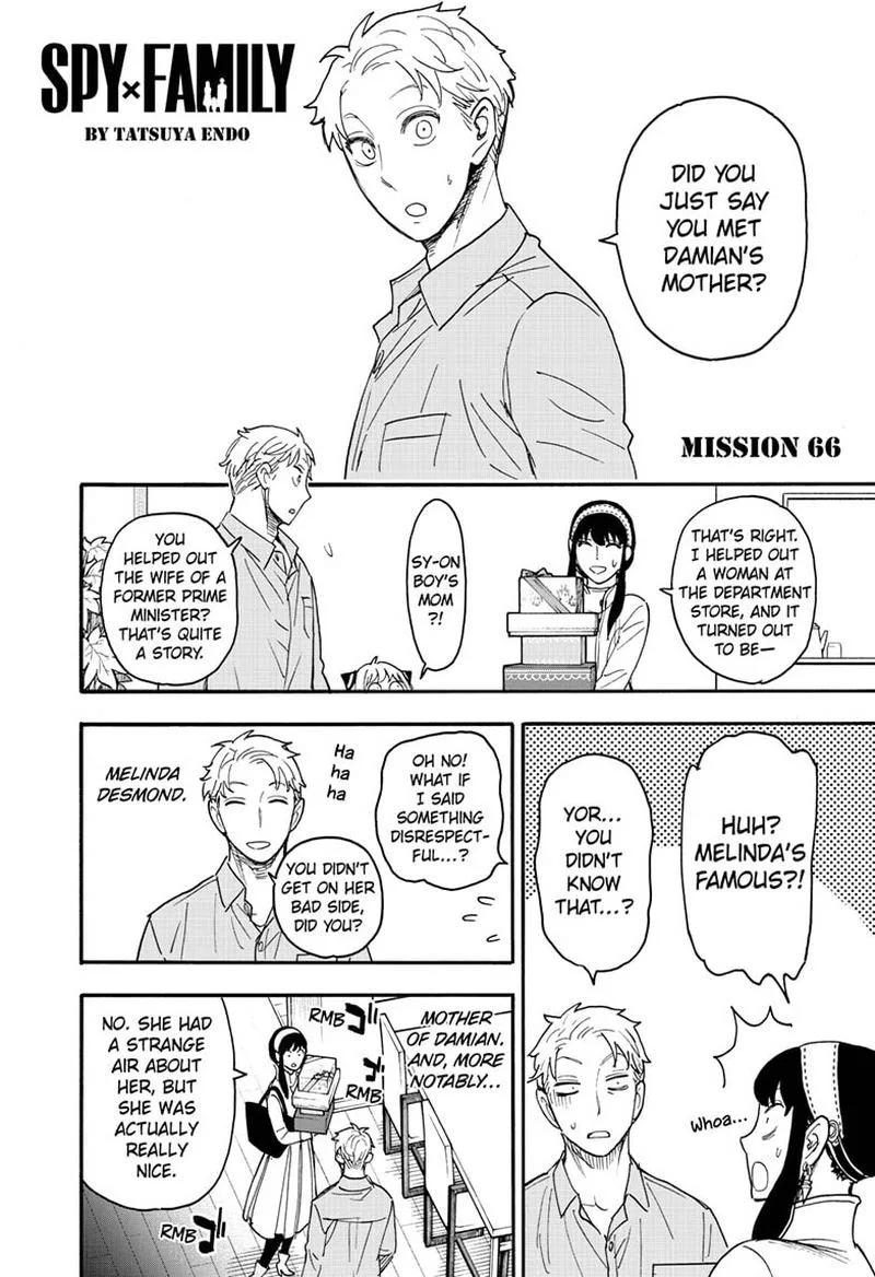 Spy X Family chapter 66 page 1