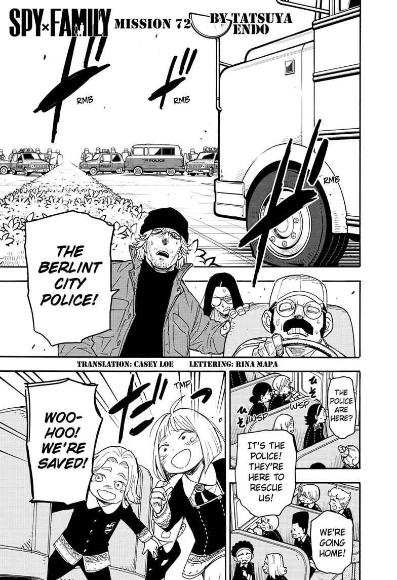 Spy X Family chapter 72 page 1