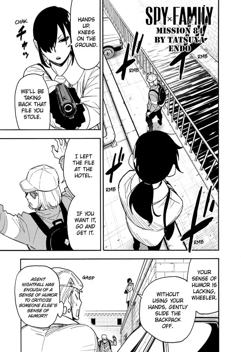 Spy X Family chapter 84 page 1